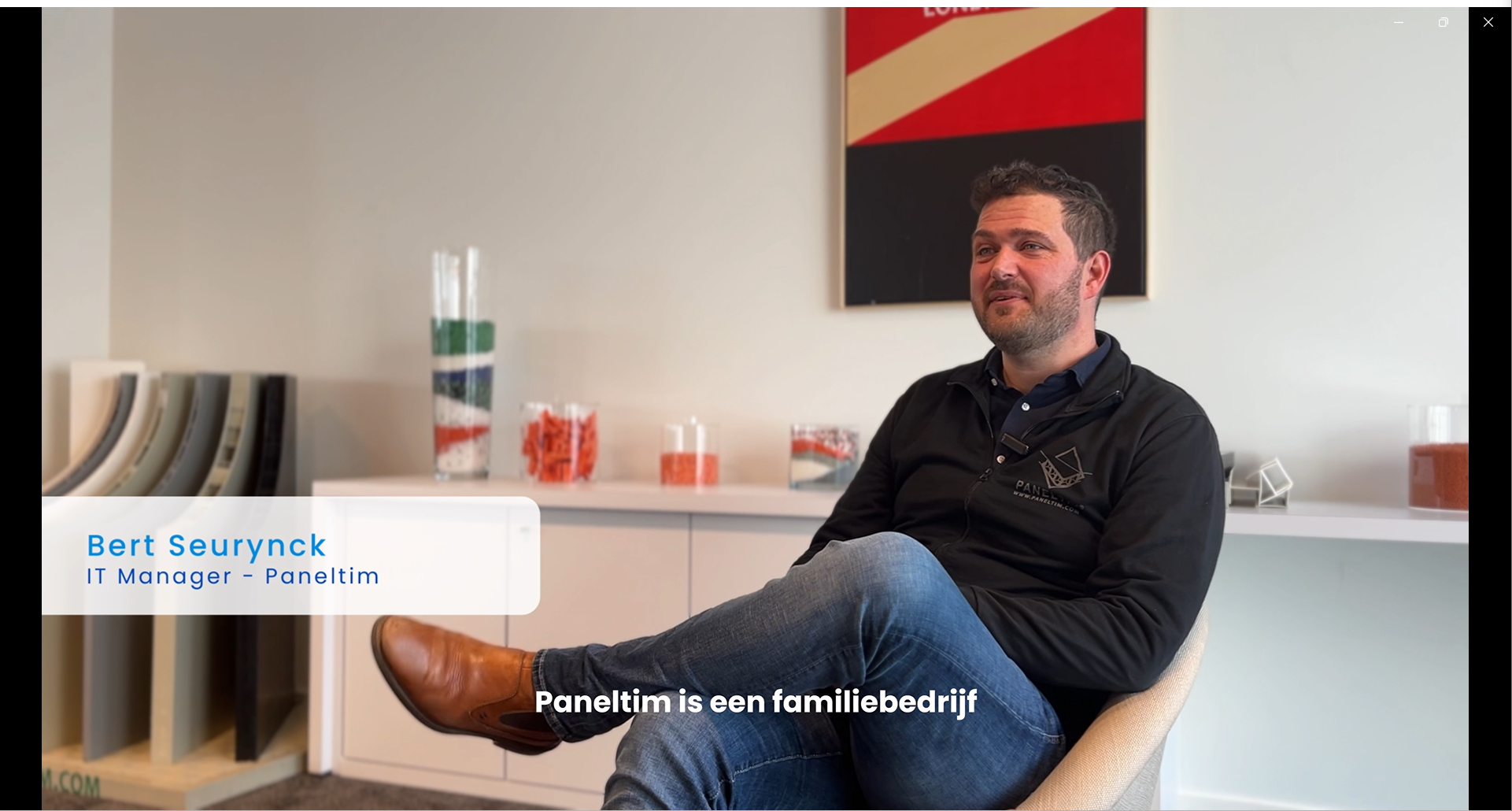 Bert Seurynck, IT-manager van Paneltim