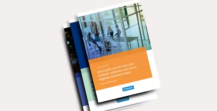 Savaco-whitepaper: Microsoft voor kmo's, het Zwitsers zakmes voor je digitale transformatie
