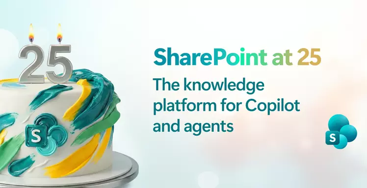 SharePoint blaast 25 kaarsjes uit
