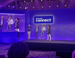 Tijdens Xurrent Connect mocht het Savaco-team de award MSP of the year in ontvangst nemen.